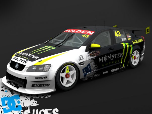 Monster DC Shoes Holden Commodore December 8 2009 1131 pm 